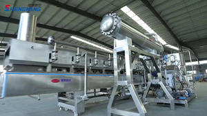 Công Nghệ Mới Đậu Phộng Chiên Dây Chuyền Sản Xuất 500 kg/giờ Tự Động Rèm Dầu Máy Chiên Cho Chiên Tráng Đậu Phộng - Product Image 3