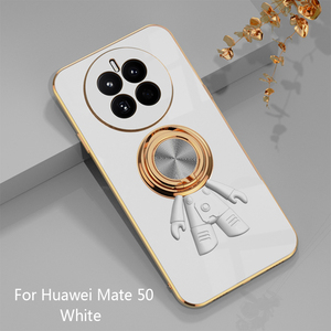 Coque de télé<span class=keywords><strong>phone</strong></span> galvanisée à la mode pour Huawei Mate 50 <span class=keywords><strong>P40</strong></span> <span class=keywords><strong>P40</strong></span> <span class=keywords><strong>Pro</strong></span> Mate30 Mate40 <span class=keywords><strong>Pro</strong></span> avec conception de support d'astronaute - Product Image 5