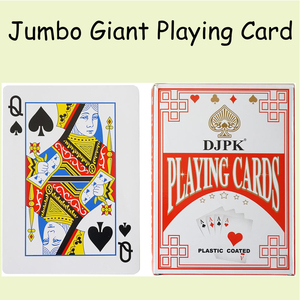 Cartes à Jouer Géantes - Jeu de Cartes Géant - Cartes de <span class=keywords><strong>Poker</strong></span> Énormes de 5*7 Pouces pour Décorations de Fête de Casino - Product Image 5