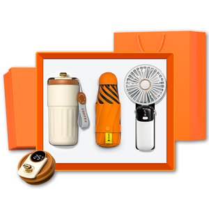 企业商务豪华礼品套装出厂价环保手工制作现代PU皮革金属笔瓶笔记本UV礼品 - Product Image 5