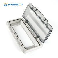 Boîtier de protection transparent pour disjoncteur électrique extérieur, étanche IP67, pour instruments électroniques
