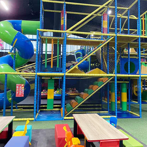 Centro de juegos de aventura comercial Software de juego de laberinto multicapa para niños Equipo de entretenimiento Escalada Patio de juegos interior - Product Image 1