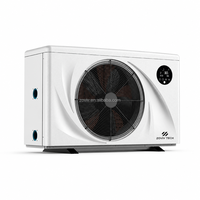 Pompe à chaleur piscine air-eau à haute efficacité énergétique (SCOP) pour hôtels et maisons, avec fonction de chauffage et de refroidissement, connectivité Wi-Fi intelligente