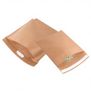 Smart Design Self-Stick Seal Kraft Paperboard <b>Bag</b> Efficient Filing Shopping Biodegradable Shopping - Product Image 1