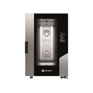 Four à convection vapeur commercial HENDI 400V/15400W 730x849x(H)1130mm, 11 bacs GN 1/1 - Product Image 1