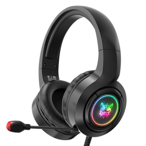 ONIKUMA X1 ชุดหูฟังสําหรับเล่นเกมแบบมีสาย 3.5 มม.ชุดหูฟัง PS4 เสียงรอบทิศทางและไมโครโฟน HD ไฟ LED หูฟังสําหรับเล่นเกม - Product Image 1