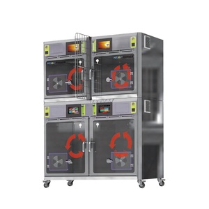 Meditech – Cage multifonction vétérinaire 304 en acier inoxydable pour animaux de compagnie, incubateur pour chiens, clinique - Product Image 3