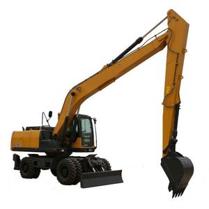 Excavatrice sur pneus chinoise de 20 tonnes XE210WLL, godet de 0,86 m³, puissance de 129 kW, excavatrice à long bras - Product Image 3