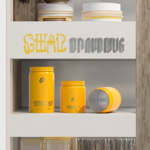 Latas Herméticas para Café y Té, Recipientes Redondos con Sellado, Latas de Aluminio Personalizadas para Matcha - Product Image 5