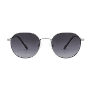 Lunettes de soleil ovales à monture métallique, verres verts pleine monture, protection UV400, style rétro unisexe, protection solaire pour adultes - Product Image 5