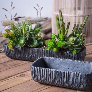 Pots de jardin en fibre-ciment de petite taille en gros, grand stock, bac à plantes en GRC pour application en pépinière extérieure, pot de fleurs pour utilisation au sol - Product Image 6