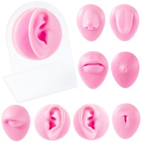 Présentoir Classique Gaby pour Bijoux de Piercing en Silicone Plaqué Or pour Enfants, Idéal pour Mariages et Fêtes, Nouvelle Vente en Gros de Bijoux de Piercing