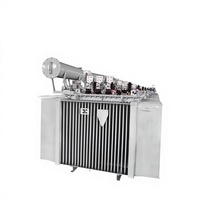Transformateur électrique immergé dans l'huile, triphasé, abaisseur de tension, 10 kV à 400 V, 50/60 Hz, 100-450 kVA, trois enroulements, transformateur de puissance industriel