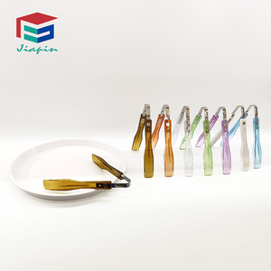 20 cm 8 Zoll lange unzerbrechliche Küchen utensilien Plastiks alat Zange Brot Zange Party Bäckerei Buffet verwenden - Product Image 6