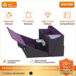 Boîte de rangement pour cartes en PU durable, fabriquée directement par FX Factory, pour la protection des cartes à collectionner - Product Image 2