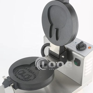 Machine à gaufres commerciale très vendue, gaufrier personnalisé Labubu avec plaques amovibles - Product Image 3