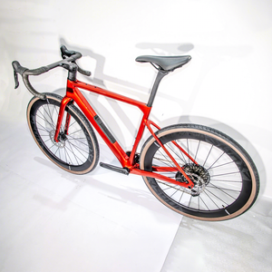 Vélo de route complet avec cadre en fibre de carbone 890g, 24 vitesses, selle SR, freins à disque hydrauliques, fourche Continental Gravel 700c *50c - Product Image 1