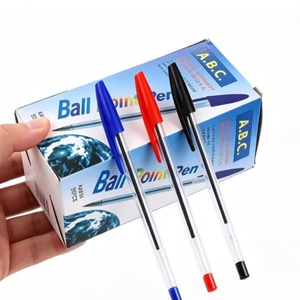 Bolígrafo de Plástico Clásico Popular y Económico, Cuerpo Ligero con Logotipo Personalizado, 3 Colores - Product Image 5