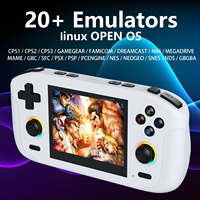 Console de jeu rétro portable RK3326 TV, 20+ émulateurs, système Linux, écran IPS 3,5 pouces 640x480, Wi-Fi, batterie 3000 mAh, 1+8 Go EMMC TF