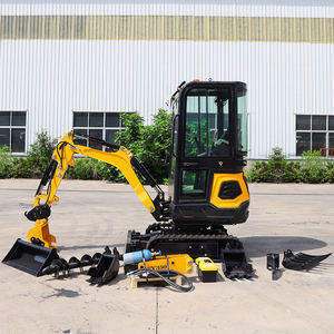 Mini Excavator Mini Bagger Multifungsi <span class=keywords><strong>2</strong></span> Ton Mini Digger Excavator 1.8 Ton Excavator Kecil untuk Dijual - Product Image 5