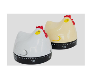 Minuteur de cuisine mécanique en plastique écologique Little Chick, compte à rebours de 60 minutes pour la cuisson - Product Image 3