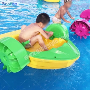 Piscines HDPE utilisées pour enfants Bateau à pédales gonflable pour jeux d'eau à vendre - Product Image 3