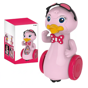 Jouet musical électrique universel <span class=keywords><strong>en</strong></span> gros, canards mignons qui marchent et font des sons, avec pulvérisation d'eau, <span class=keywords><strong>en</strong></span> plastique écologique, unisexe - Product Image 1