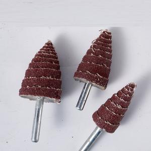 Discos Abrasivos Cónicos de Óxido de Aluminio <span class=keywords><strong>para</strong></span> Pulir Orificios Profundos, Desbarbar y Trabajar la Madera - Product Image 6