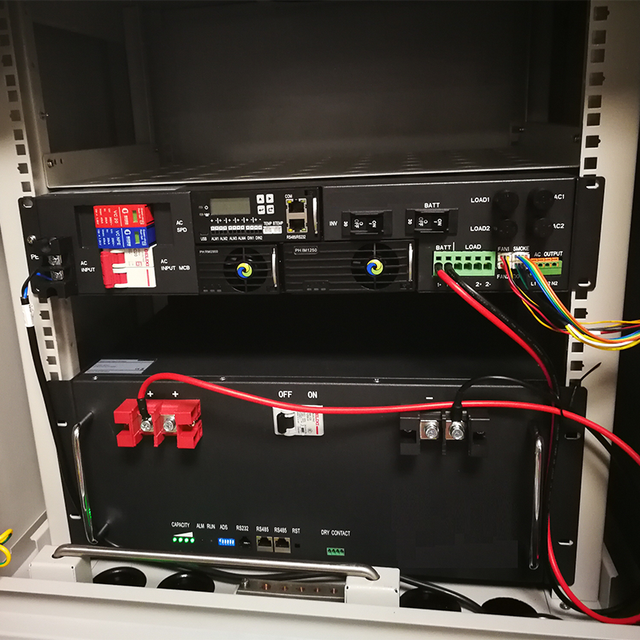 1.2M Outdoor Weatherproof Telecom Outdoor Power Cabinet DC Power System