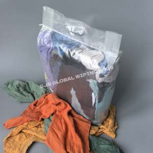Paños de Limpieza de Felpa de Color de Grado Profesional, 100% Algodón, Duraderos, para Limpieza Industrial - Product Image 1