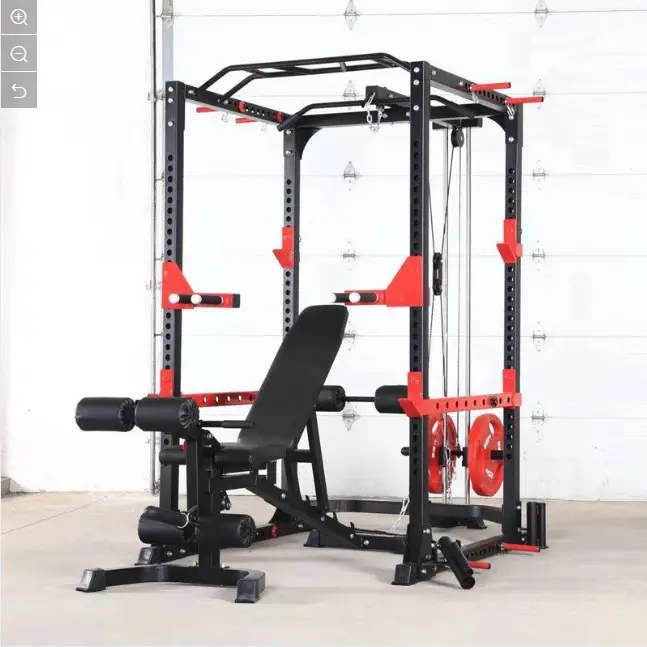 Foldable The Squat Racks Gym Power Fitness Equipment Smith Machine Home Squat Rack Fitness
