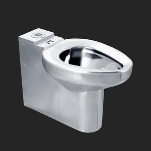 Groothandel Moderne Wandmodel RVS Eendelige Ecologische <span class=keywords><strong>Toilet</strong></span> met P-trap Zwaartekrachtspoeling voor Hotels & Villa's - Product Image 2