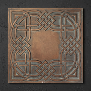 Contemporary White Matte PL61 <b>PVC</b> Square Ceiling <b>Tile</b> Artistic Faux Tin Panels Class a Fireproof Suspended for Hotel - Product Image 3