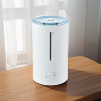Diffuseur d'air 4L avec logo personnalisé, brumisateur à ultrasons, humidificateur à brume froide pour la maison, le bureau et la chambre