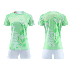 Jersey Tim Sepak Bola Unisex Lengan Pendek, Bernapas, Cepat Kering, Anti-Bakteri, Tahan Air, Warna Gradasi 300g, Desain Khusus - Product Image 4