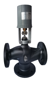Vanne de régulation et d'équilibrage électrique à pression constante pour vapeur, à deux ou trois voies, double régulation, AC 220V, haute performance, en acier inoxydable OEM - Product Image 4