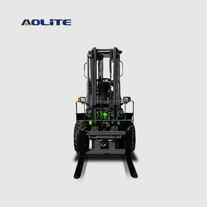 AOLITE fl12 CE todo terreno mini cargador telescópico de extremo frontal para la venta fabricante 1,2 T 4 ruedas ALT China pequeña carretilla elevadora eléctrica - Product Image 4