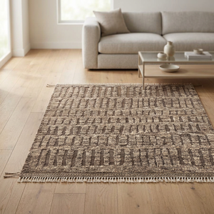 Traditional Moroccan Hand-Knotted Wool Area Rug Rectangle <b>Carpet</b> Custom Thickness Multi-Purpose Custom Care - Product Image 3