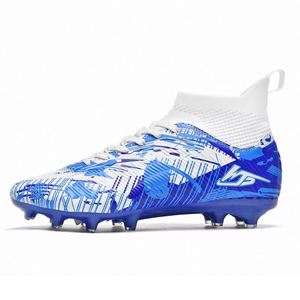 Chaussures de football américaines antidérapantes de haute qualité pour jeunes hommes, chaussures de sport d'extérieur, chaussures de football décontractées pour l'extérieur - Product Image 4