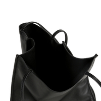 Sac fourre-tout de travail noir classique pour femmes, grand sac pour ordinateur portable, sac de shopping en cuir d'agneau souple avec poche intérieure