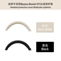 Coussinets d'oreille en silicone de remplacement pour écouteurs supra-auriculaires Baseus Bowie H1i