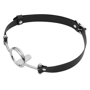 HM Masque Bouche Ouverte Gag En Acier Inoxydable Bouche Gag Sex Toy Bouche Gag Avec Abaisse-<span class=keywords><strong>Langue</strong></span> - Product Image 5