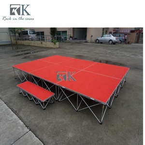เวทีอลูมิเนียมอัลลอยคุณภาพสูงแบบพับได้สำหรับงานกลางแจ้งและคอนเสิร์ต - Product Image 5