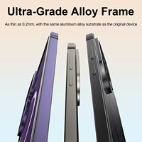 Étui magnétique en métal aluminium de qualité supérieure pour Samsung Galaxy S26 Series, coque ultra-fine transparente anti-rayures