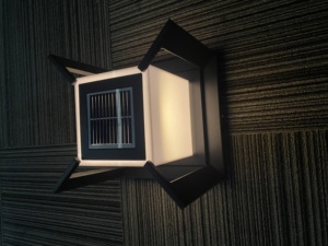 Lámparas Solares LED Modernas para Exteriores, Personalizadas de Fábrica, con Clasificación IP65, para Postes de Puerta Principal, de 25/30/40/50 cm - Product Image 5
