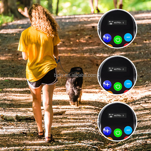 Neuheiten Explosive elektronische Hunde leine Anti-Barking-Trainings halsband mit ABS-Material Klett verschluss <span class=keywords><strong>500m</strong></span> Entfernung - Product Image 4