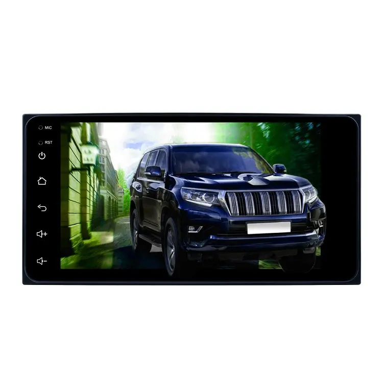 Phổ 7 "2 Din Android HD Toàn Màn Hình Cảm Ứng Car Đài Phát Thanh GPS Navigation Đa Phương Tiện Video Player Autoradio Stereo Cho Toyota