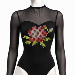 Tenues de majorettes personnalisées sur mesure, vêtements de danse, conception OEM, <span class=keywords><strong>justaucorps</strong></span>, costumes de danse, uniformes de danse avec paillettes thermocollantes <span class=keywords><strong>GRS</strong></span> & OEKO - Product Image 2
