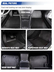 Alfombrillas Universales de Goma 3D Personalizadas con Logotipo de Marca Deportiva, Impermeables, para Automóviles, Alfombrillas para <span class=keywords><strong>Hyundai</strong></span> <span class=keywords><strong>Kona</strong></span> Hybrid 2024-2026 - Product Image 5