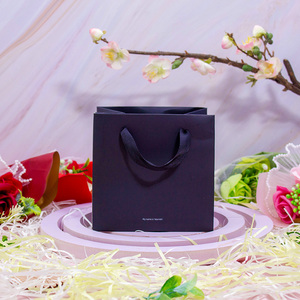 Sang Trọng 10Oz 8Oz Thủy Tinh Màu Đen Nến Lọ Với Nắp Tre Và Hộp Rỗng Xi Lanh Nến Thơm Trong Công Suất Số Lượng Lớn Hộp Giấy - Product Image 2